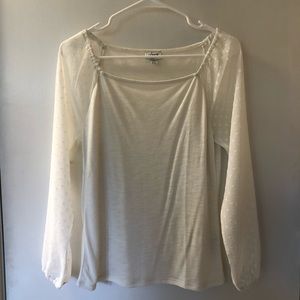 NWOT JCrew ivory blouse